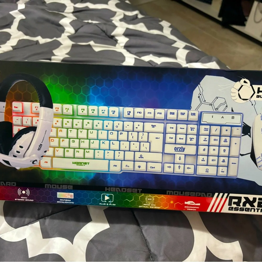 RX250 K Gaming Keyboard White